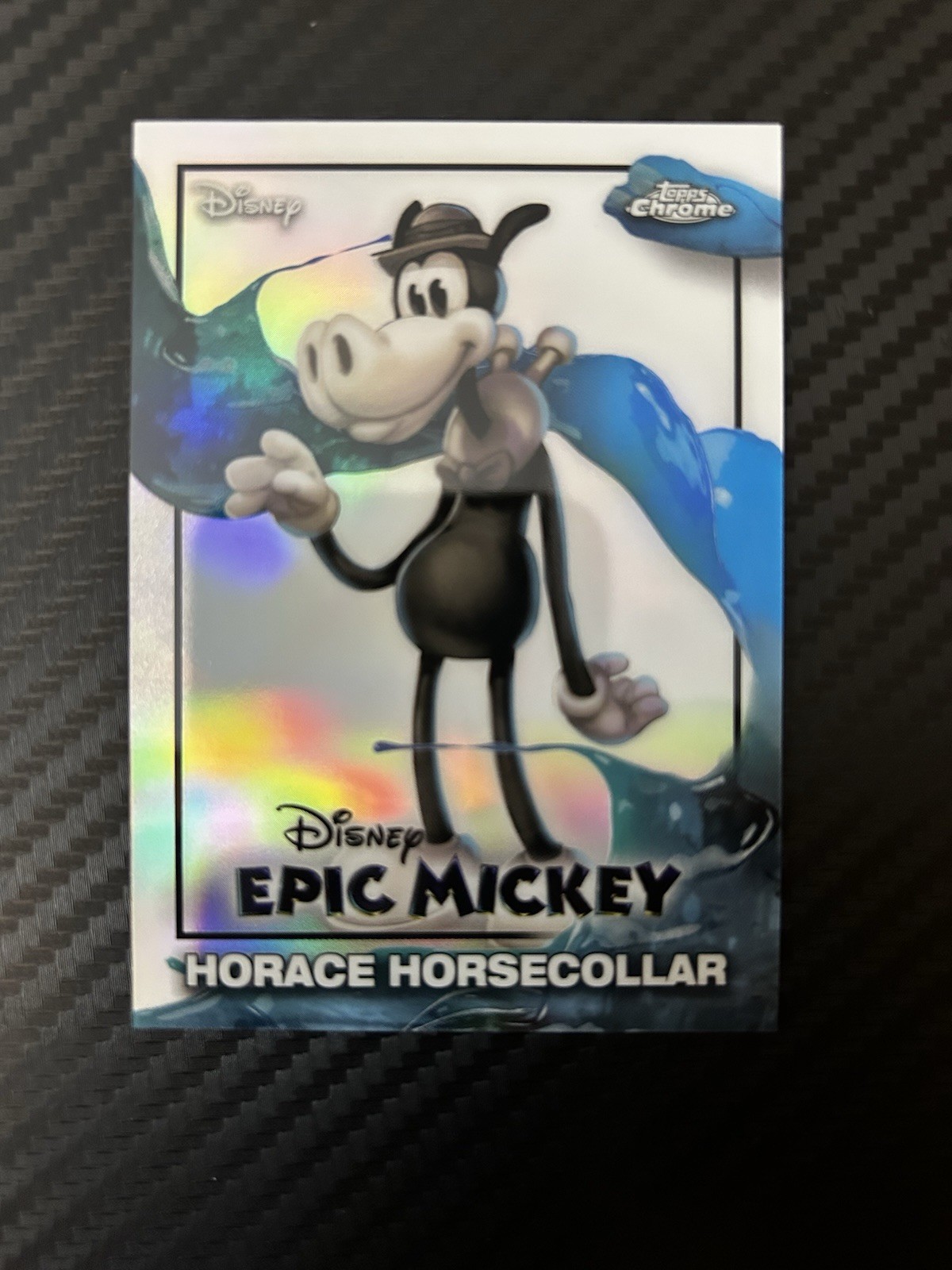 2026 Topps Disney Neon Chrome Epic Mickey #EM-2 Horace Horsecollar