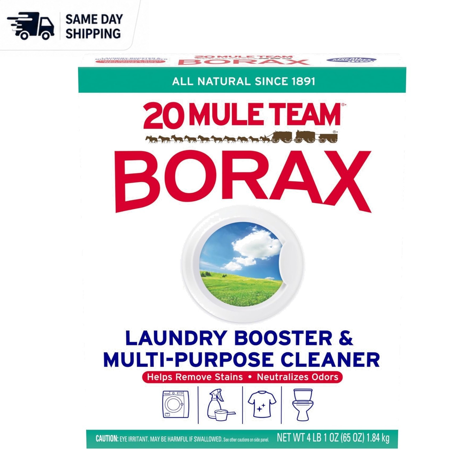 20 Mule Team Borax Multi-Purpose Cleaners 65 Ounces