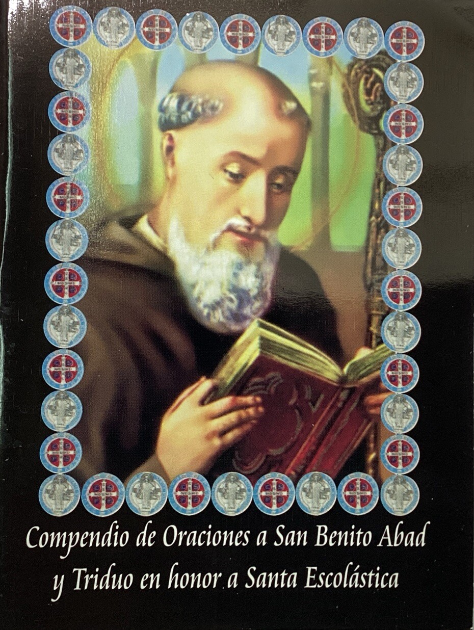 Compendio De Oraciones A San Benito St Benedict Book Prayers Protection Exorcism