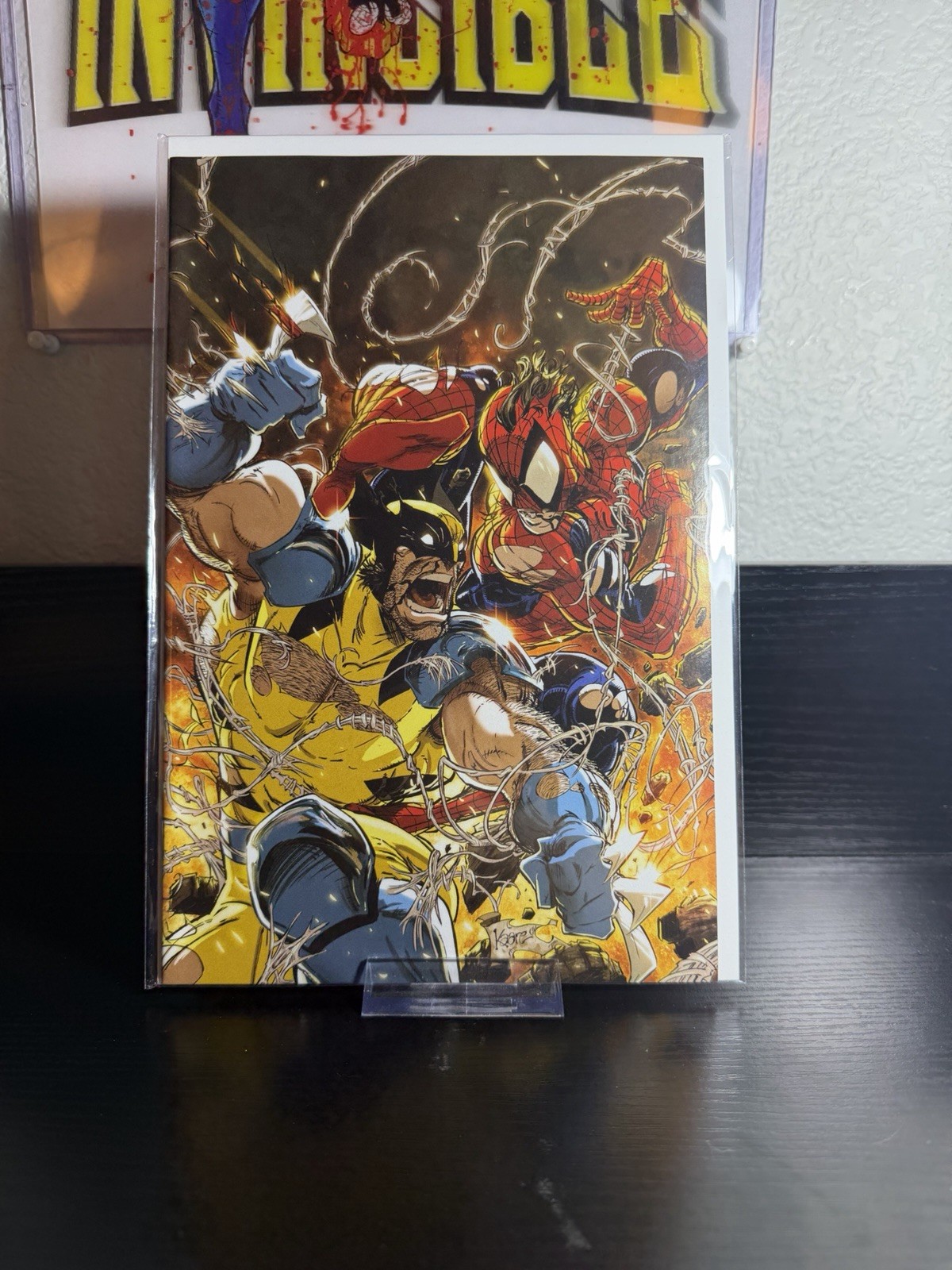 Spider-Man & Wolverine #2 1:100 Andrews Virgin Variant NM