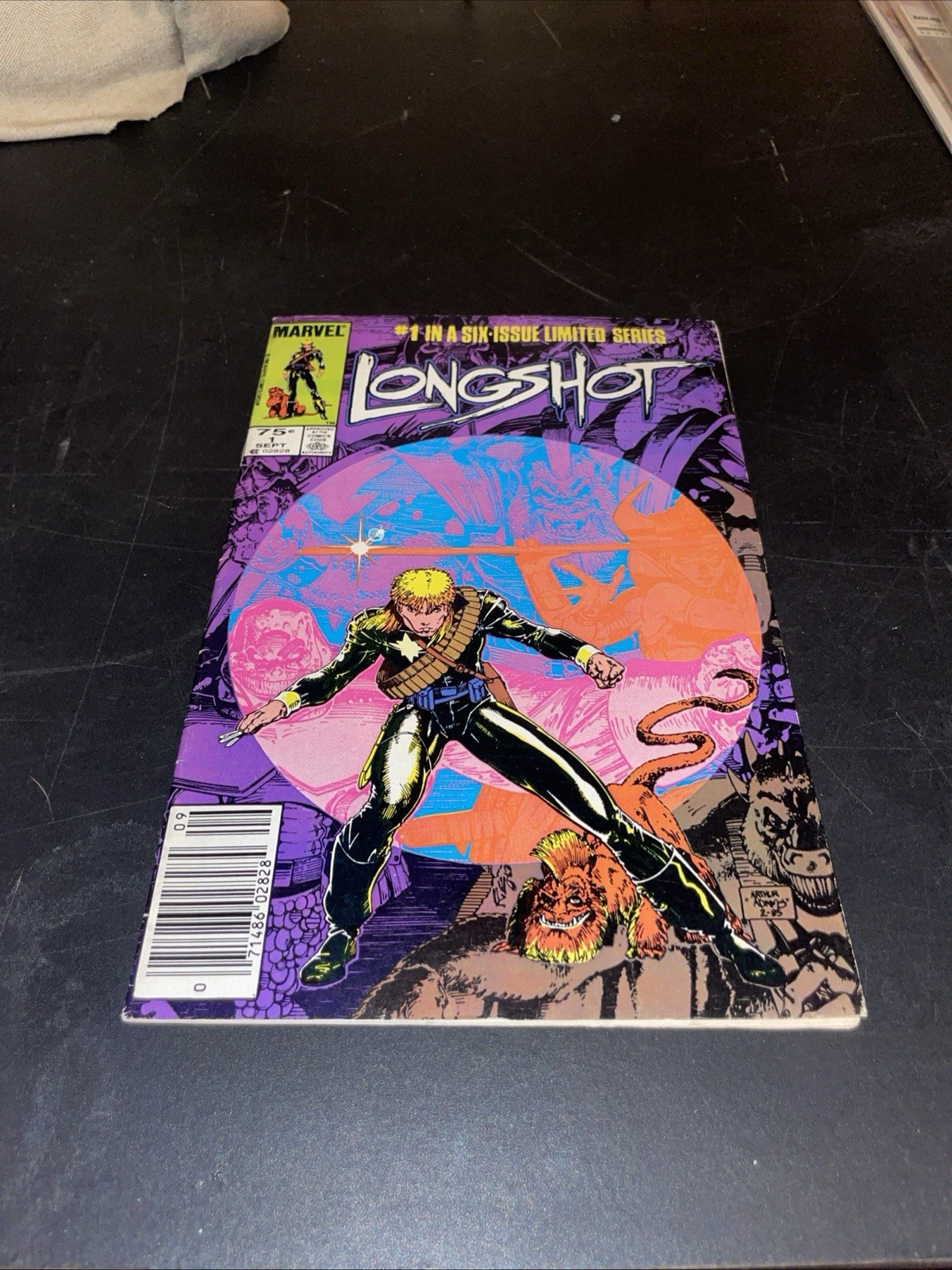 Longshot #1 (1985) – Marvel – First Appearance – Arthur Adams Art