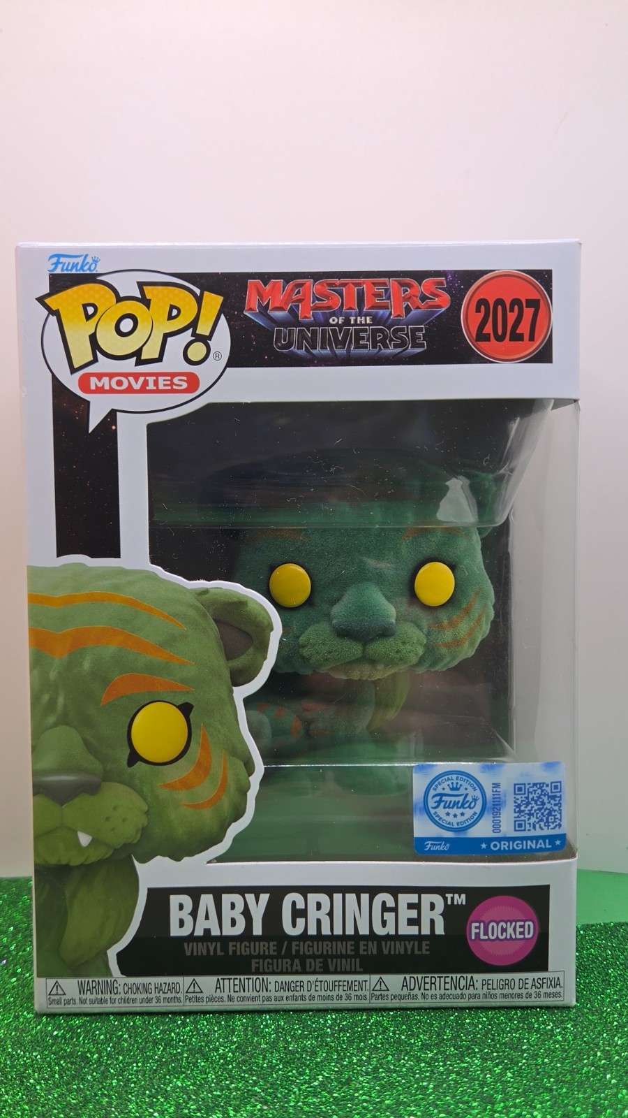 Funko Pop! Target Exclusive Masters of the Universe Baby Cringer Flocked #2027