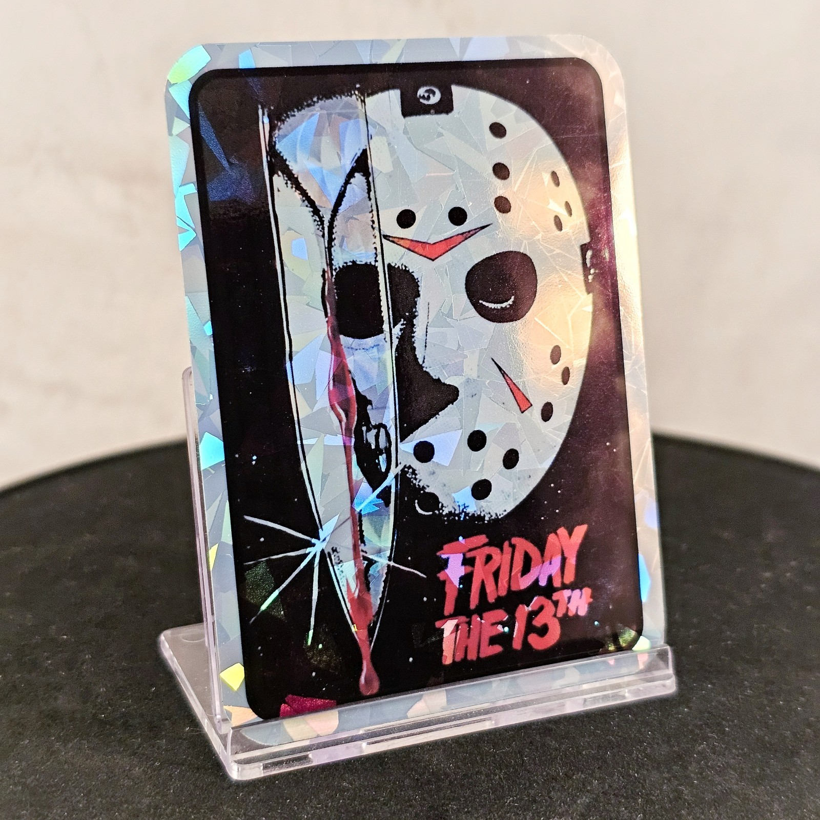 Vending Prism Super Sticker Vtg style 80s Horror Friday The 13th Jason Voorhees!