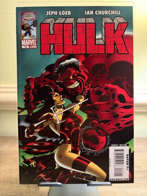 Hulk #15 2009 Marvel Comics 1st cameo Red She-Hulk Betty Ross Loeb VF/NM