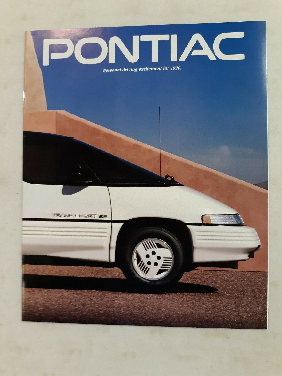 1990 Pontiac full line brochure 12 pages…NEW