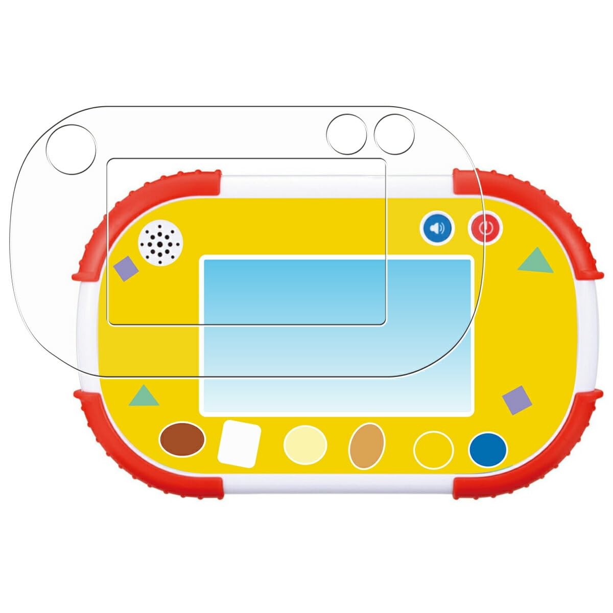 ClearView Anpanman Educational Pad Protective Film Anti-Fingerprint Clear Type M