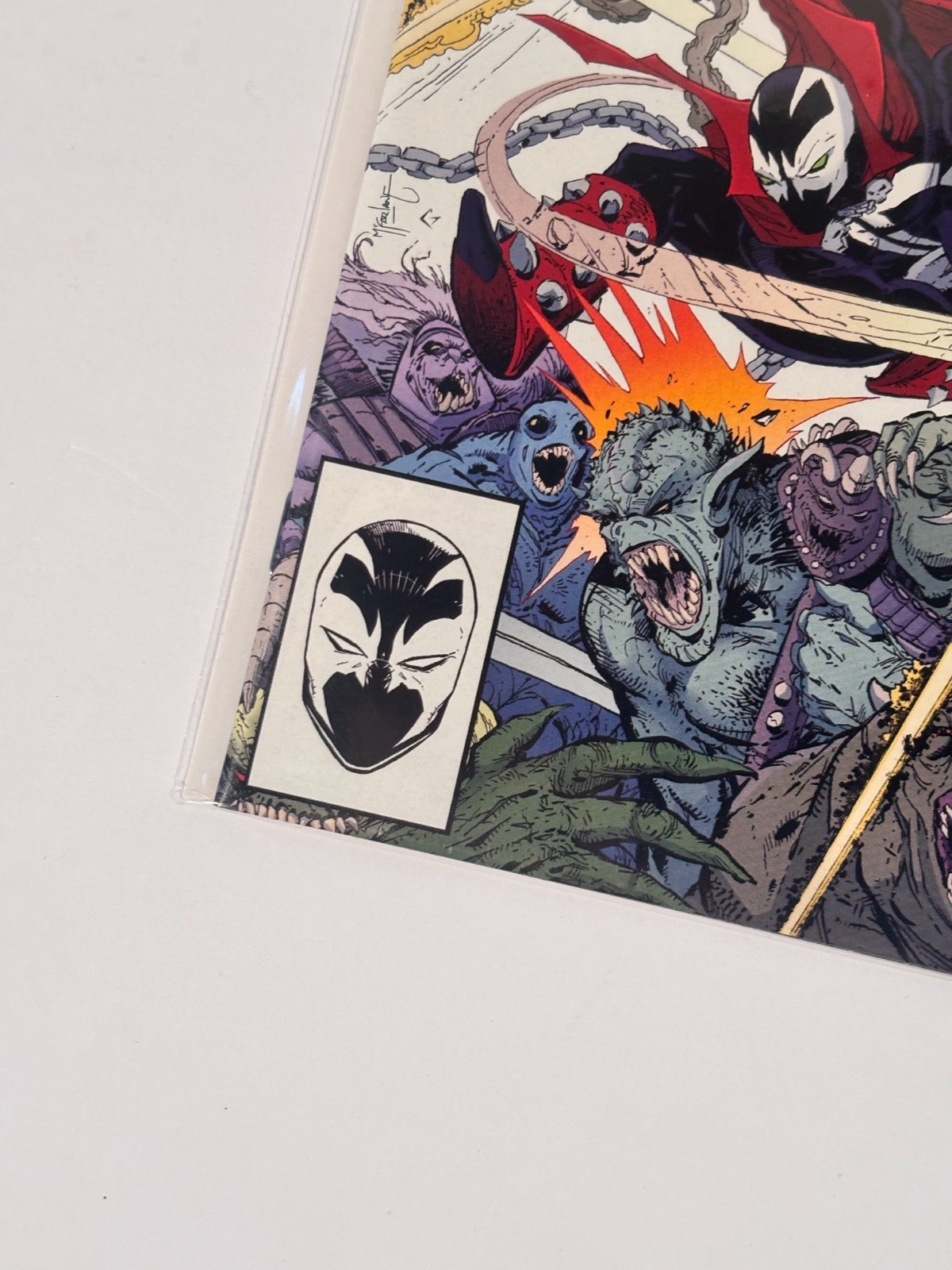 Spawn #299 Virgin Image Mcfarlane Mylar & Mylite