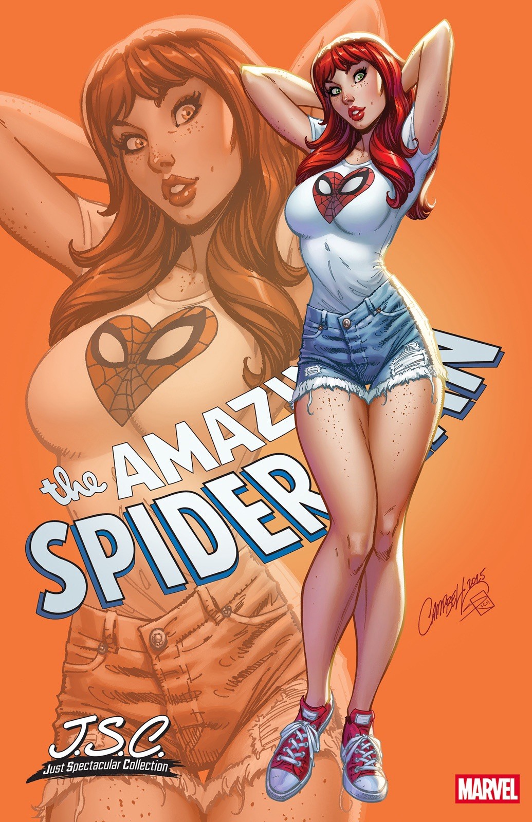 AMAZING SPIDER-MAN #9 J. SCOTT CAMPBELL JUST SPECTACULAR VARIANT 8/6/25 PRESALE