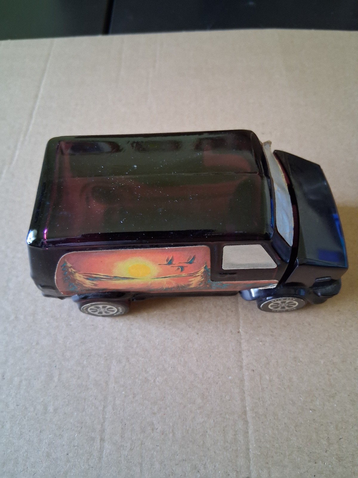 Avon brown van empty decanter vantastic wild country after shave