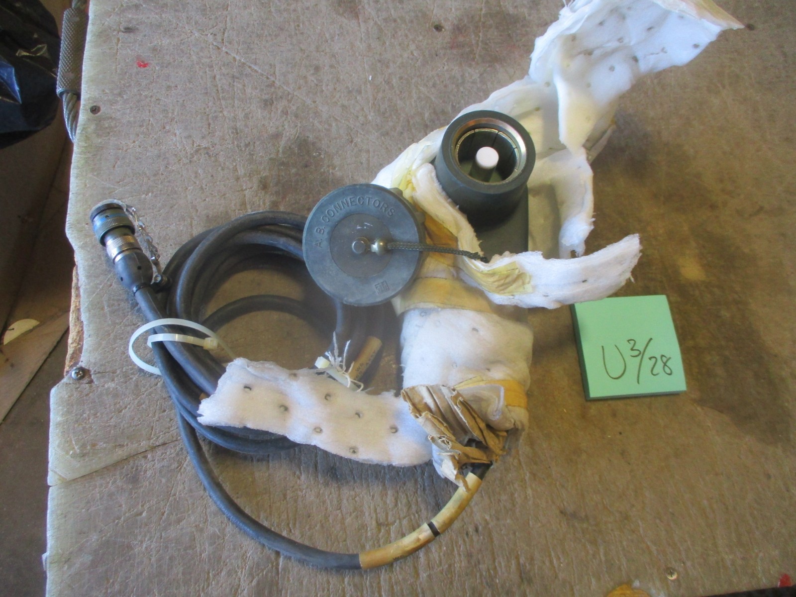NOS Slave Plug Head w/Accy Cable for Battery Charger, 24v, NOT a Slave Cable