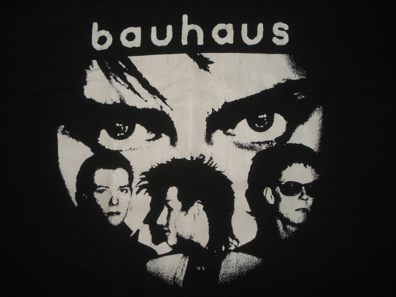 New 80s BAUHAUS Wave Concert Black Men S-234XL T-Shirt