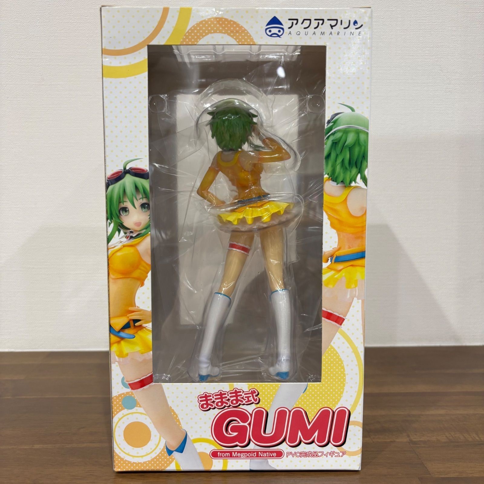 【FACTORY SEALED】 Aquamarine Mamama-shiki GUMI Vocaloid 1/8 Scale PVC Figure JPN