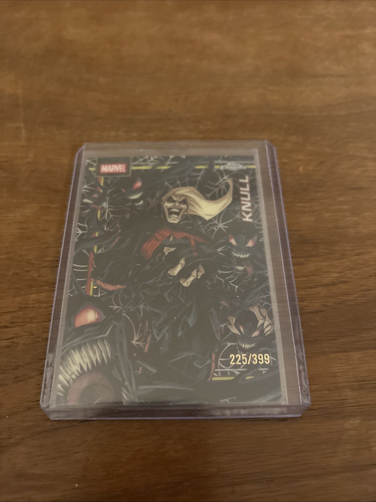 2026 Topps Chrome Marvel – Knull #129 – Spider Web Refractor 225/399