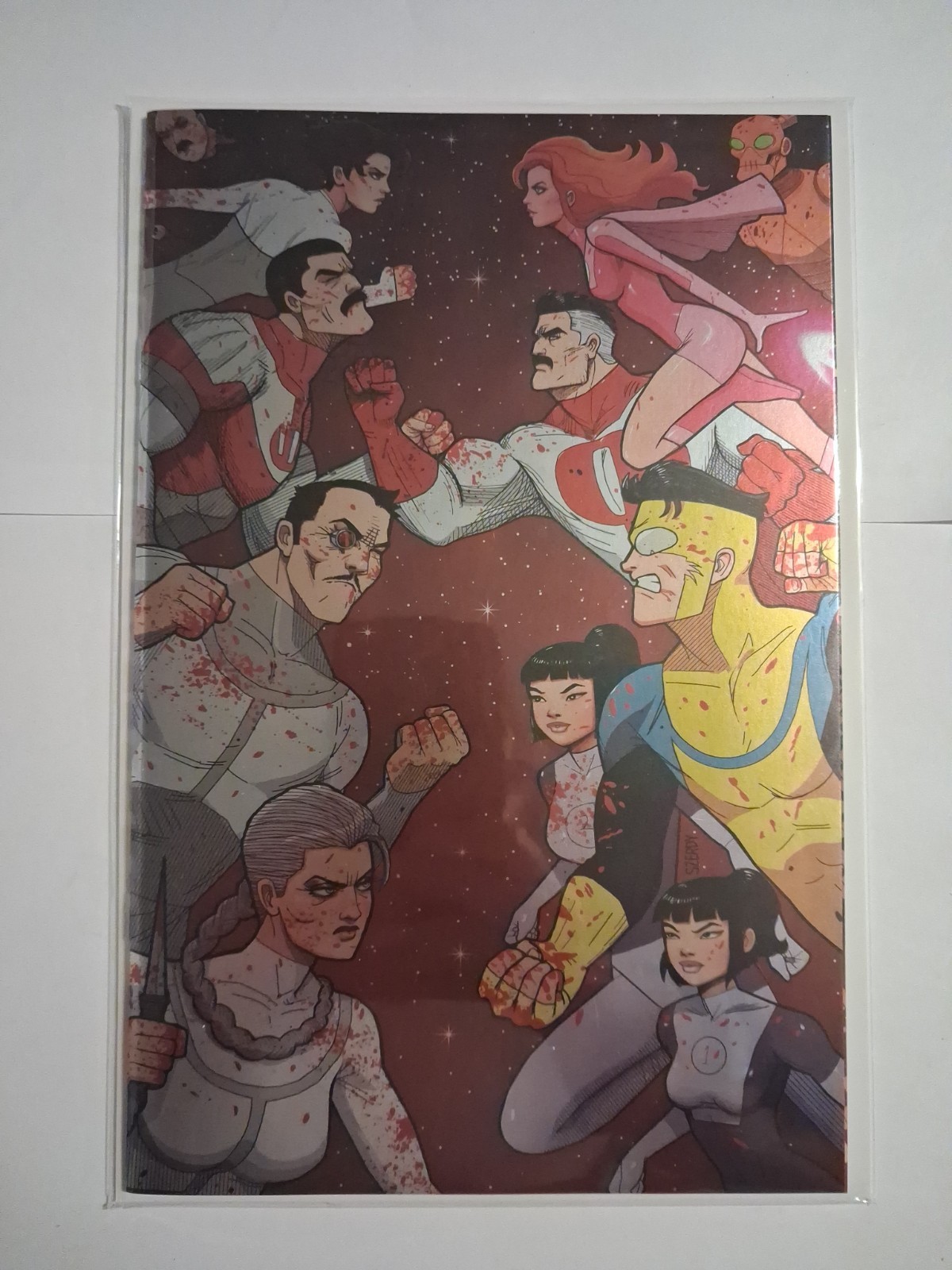 Invincible Returns #1 Nathan Szerdy Exclusive Foil Virgin Variant 2026 LTD 1500