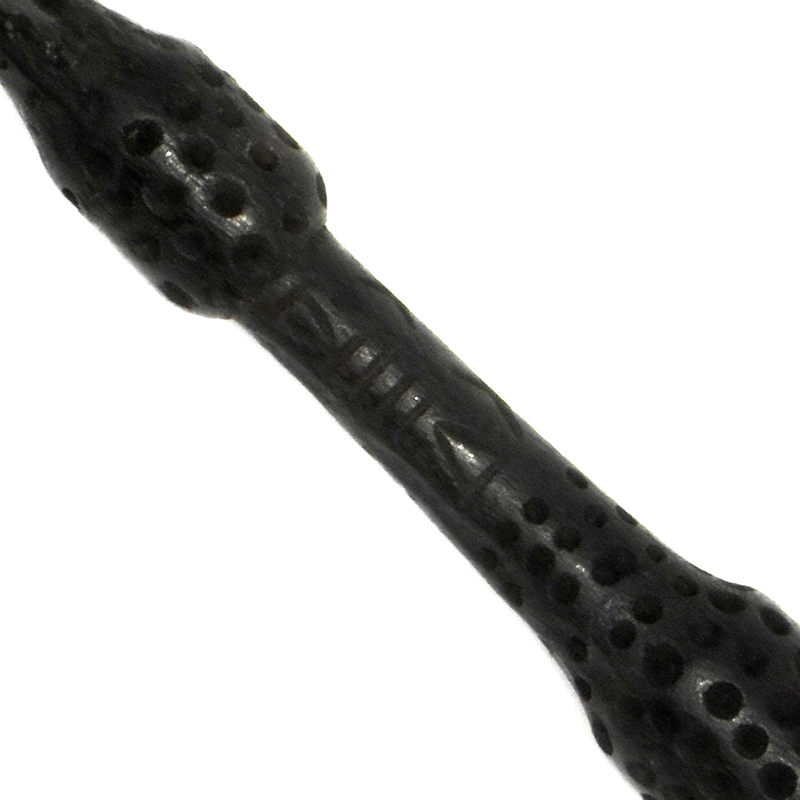 15″Dumbledore Hand Carved Almond Wood Elder Magic Wizard Wand Wicca w/Velvet Bag