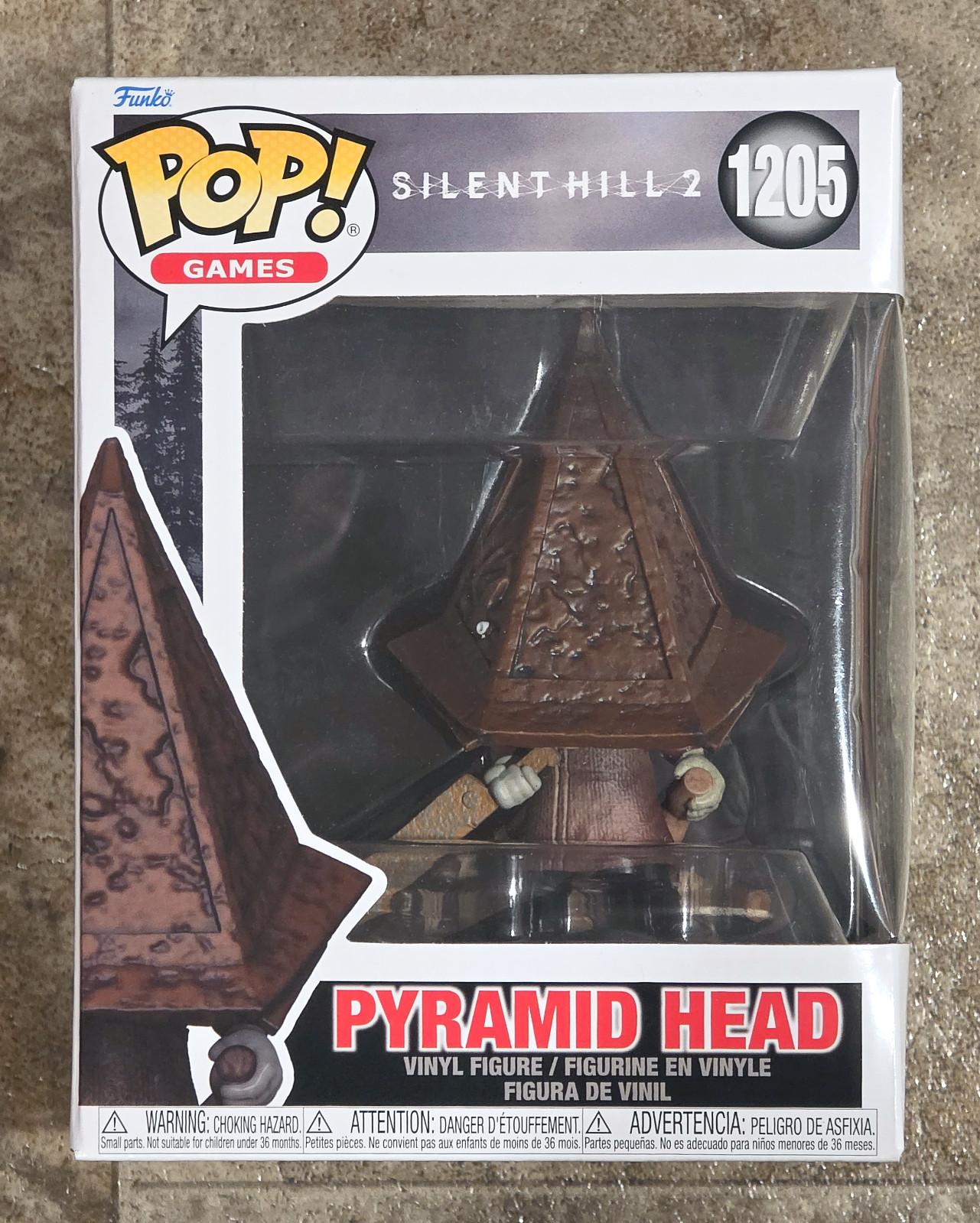Funko POP! Games Silent Hill 2 Pyramid Head #1205 Vinyl Figure