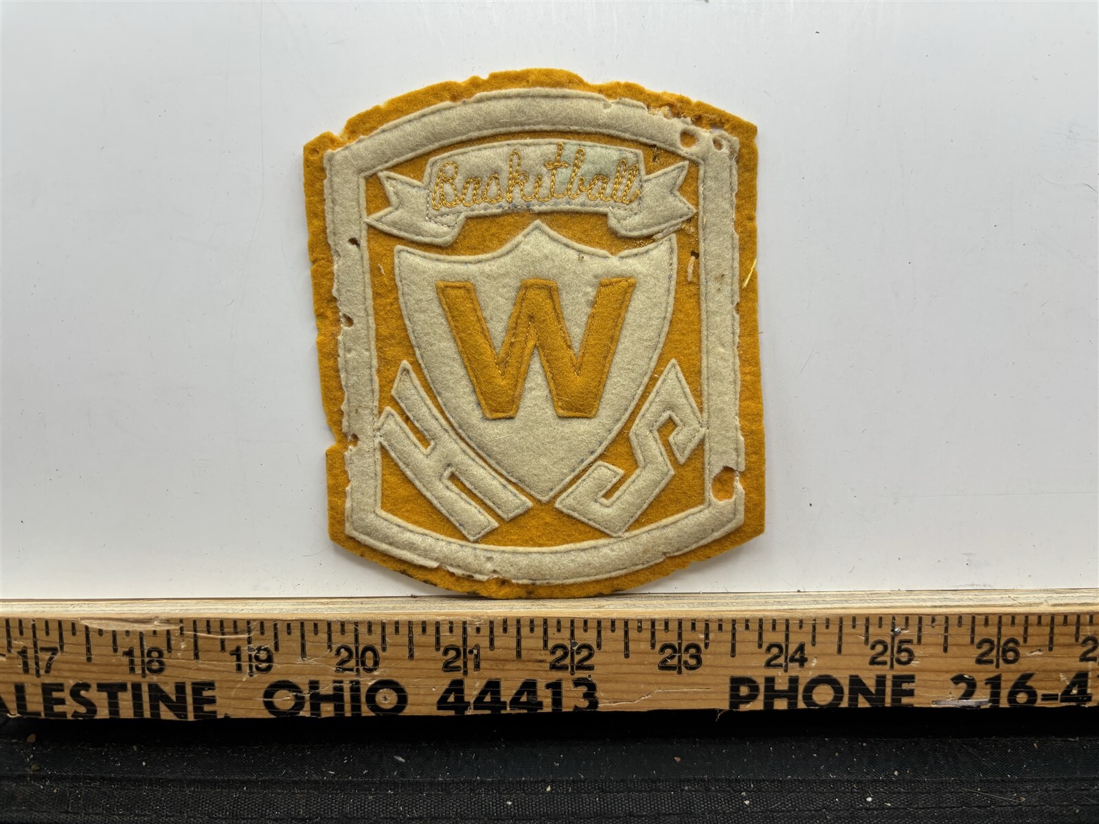 1930s 1940s 1950s 1960s Woodbury High School Patch Vintage New Jersey Basketball
