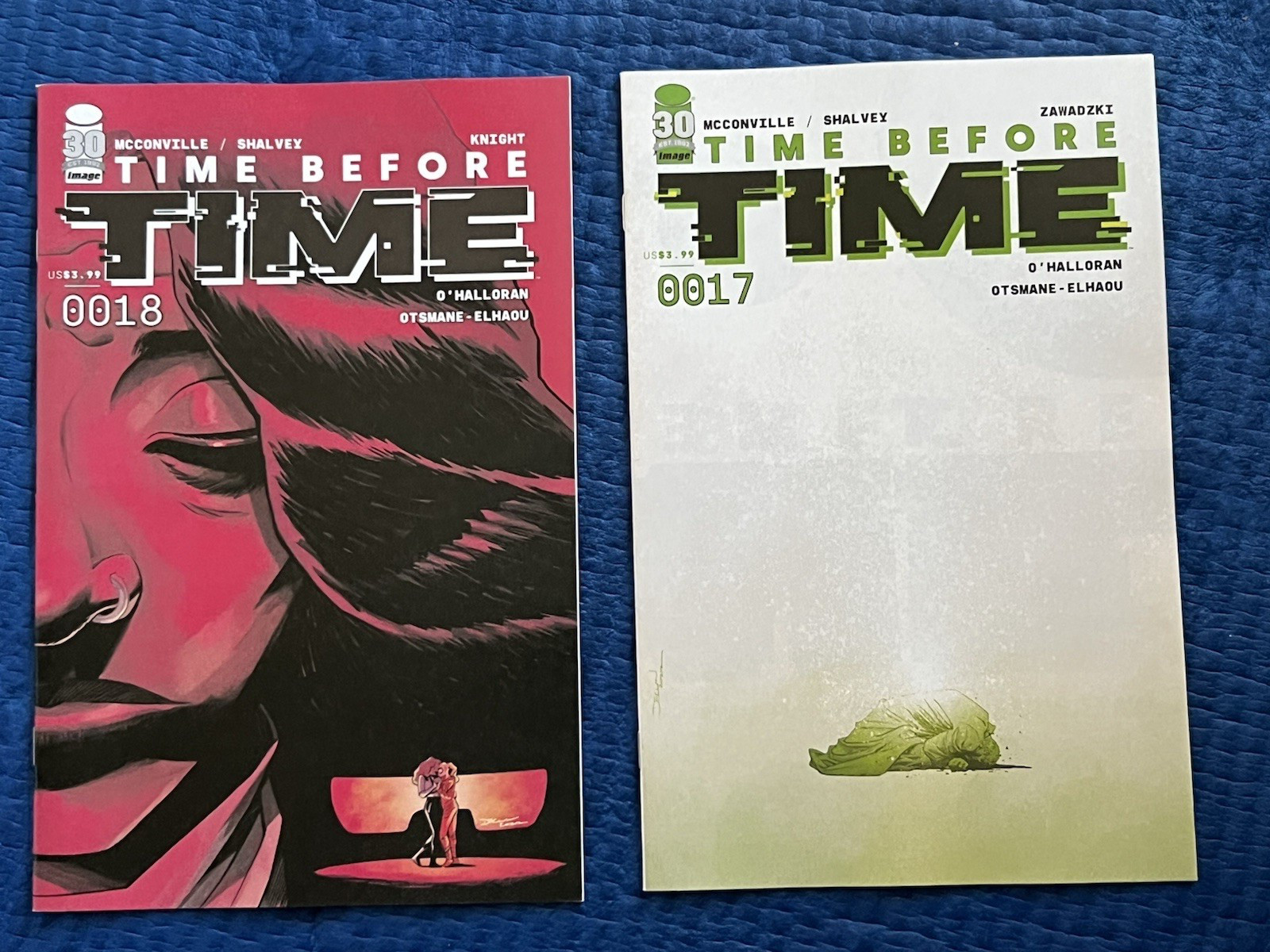 TIME BEFORE TIME 1-29 IMAGE COMICS FULL RUN! DECLAN SHALVEY/RORY MCCONVILLE! NM!