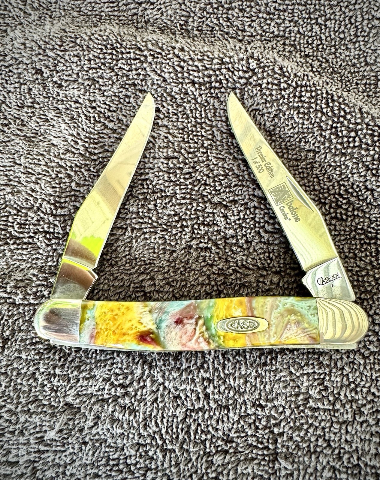 1999 1 DOT CASE SPECIAL EDITION ABALONE CORELON 1/500 MADE MINT CONDITION BEAUTY