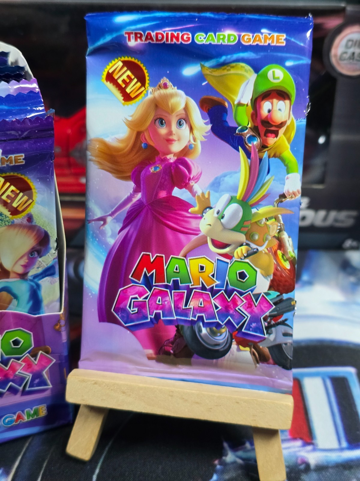Super Mario Galaxy – Trading Card Game (1 Pack) – Princess Peach (7 Cards)
