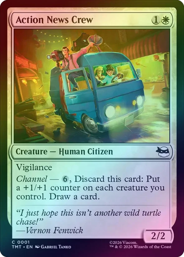 Magic: The Gathering Teenage Mutant Ninja Turtles Foil English MINT