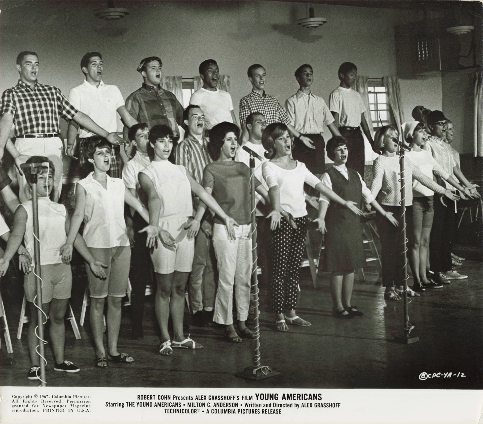 Young Americans (1967) Documentary Film VINTAGE Original 8×10 Photo