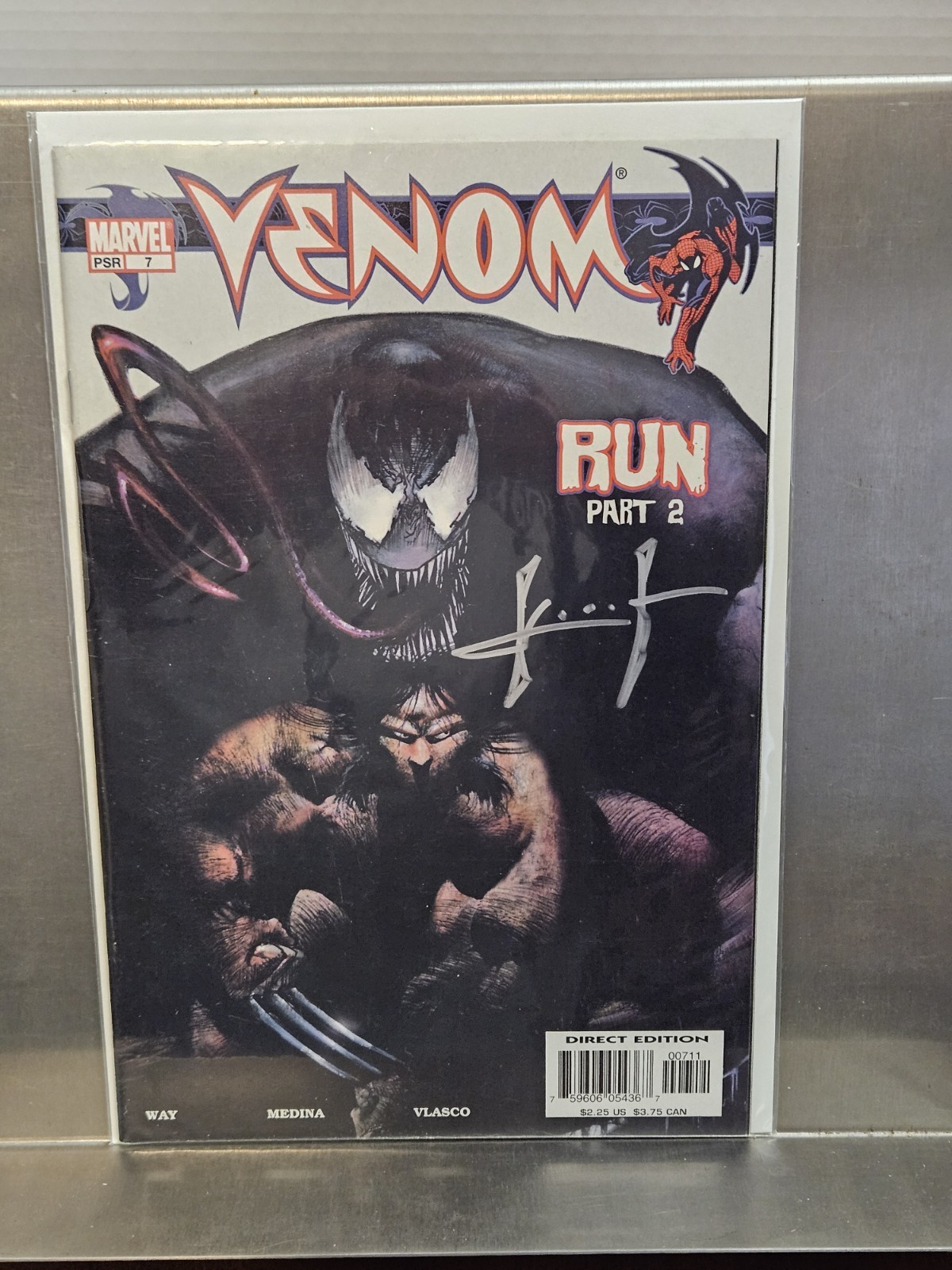Venom #7 (2003) SIGNED by Sam Kieth
