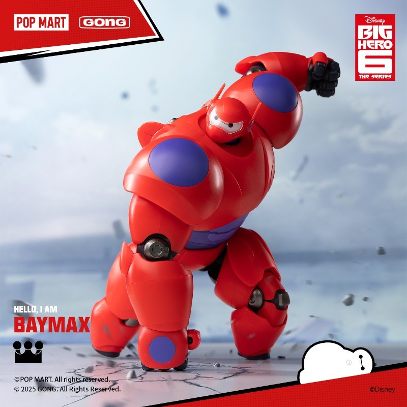 Big Hero Baymax Model Kit 7in Assemble Model Collectible Action Figure Gift Toy