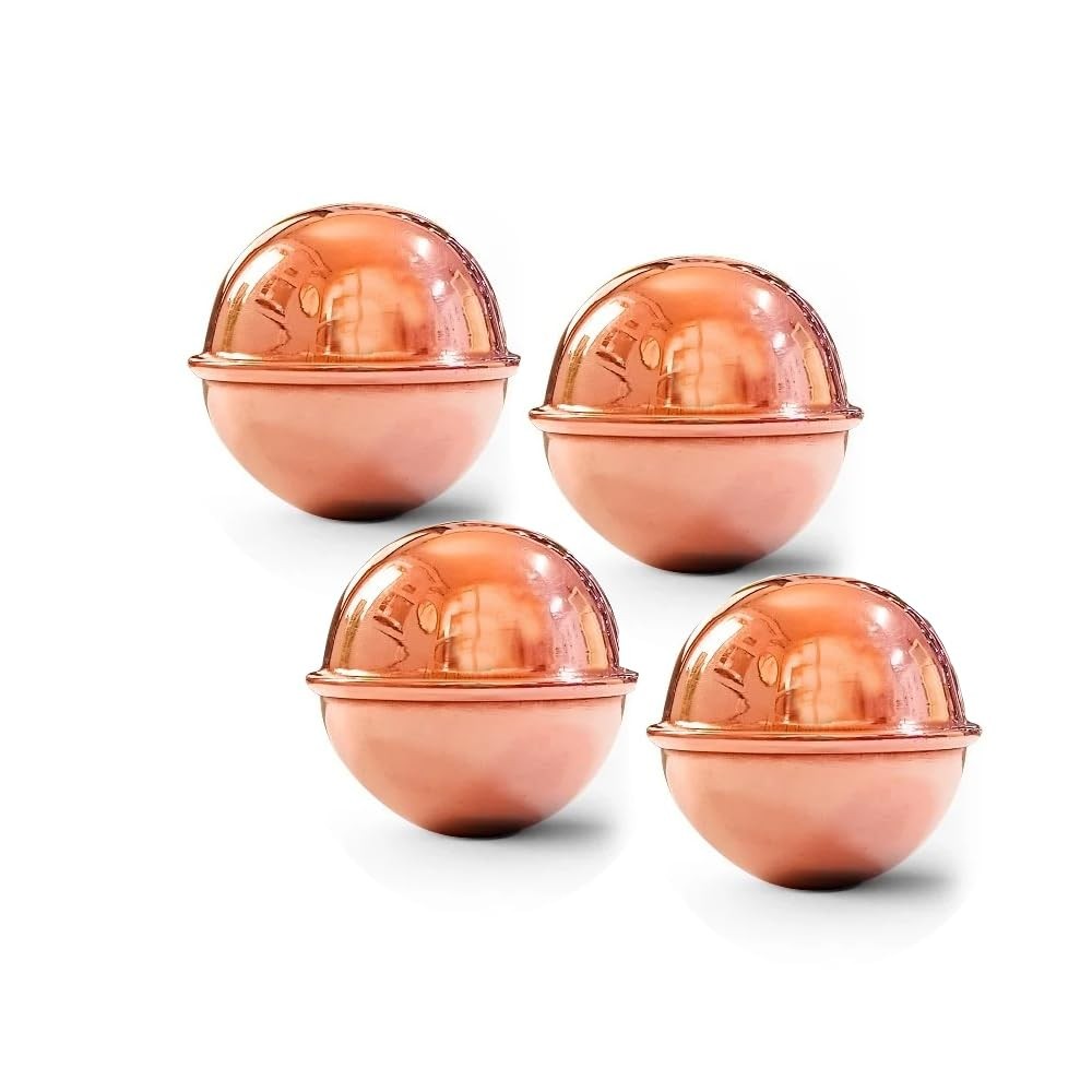 Ayurvedic Pure Copper Water Purification Balls | Pack Of 4 | FREE SHIPPING