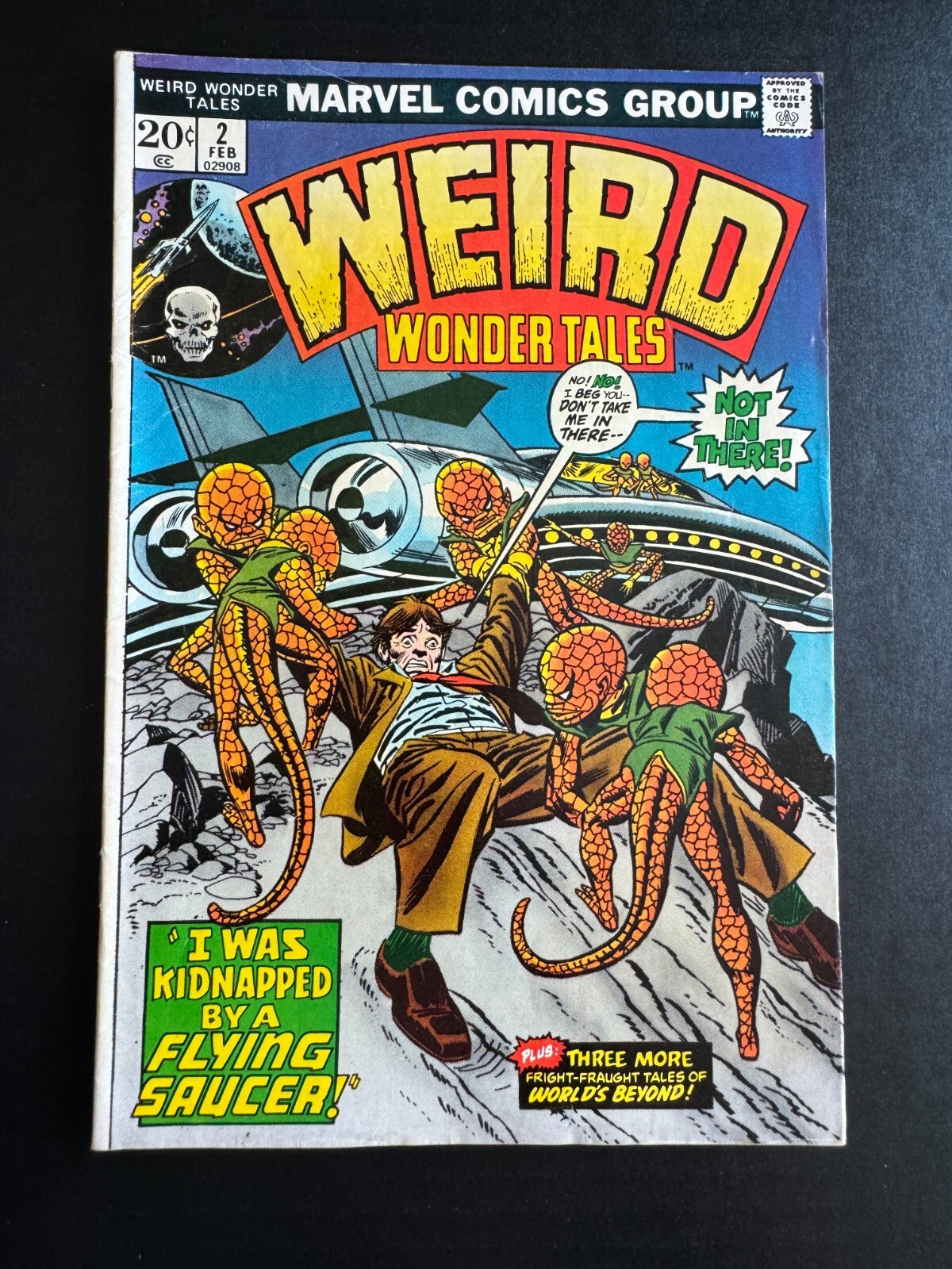 Weird Wonder Tales #2 – Cover by Gil Kane and Frank Giacoia (Marvel, 1974) Fine+