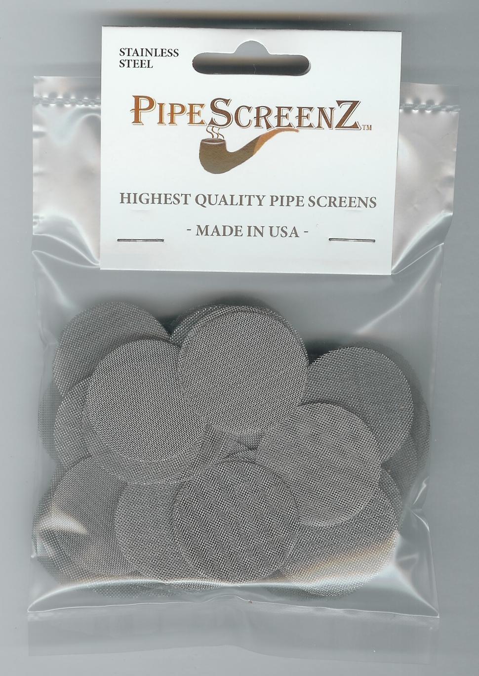 (1 1/4″) 100+ Count Stainless Steel Pipe Screens 1.25″ (31.75 mm) Made in USA!