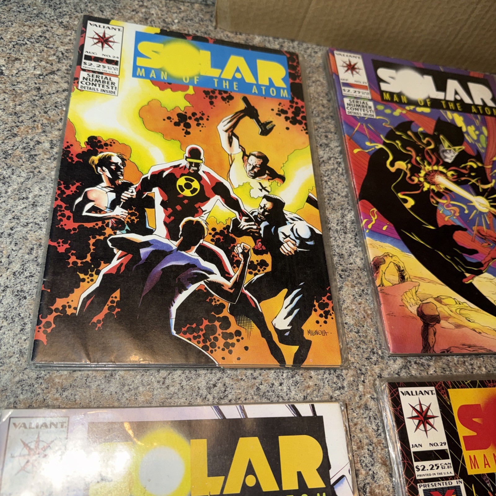 Solar Man of the Atom # 1-4 & 20-34 Lot W/ Protective Sleeves NM 43 In Total