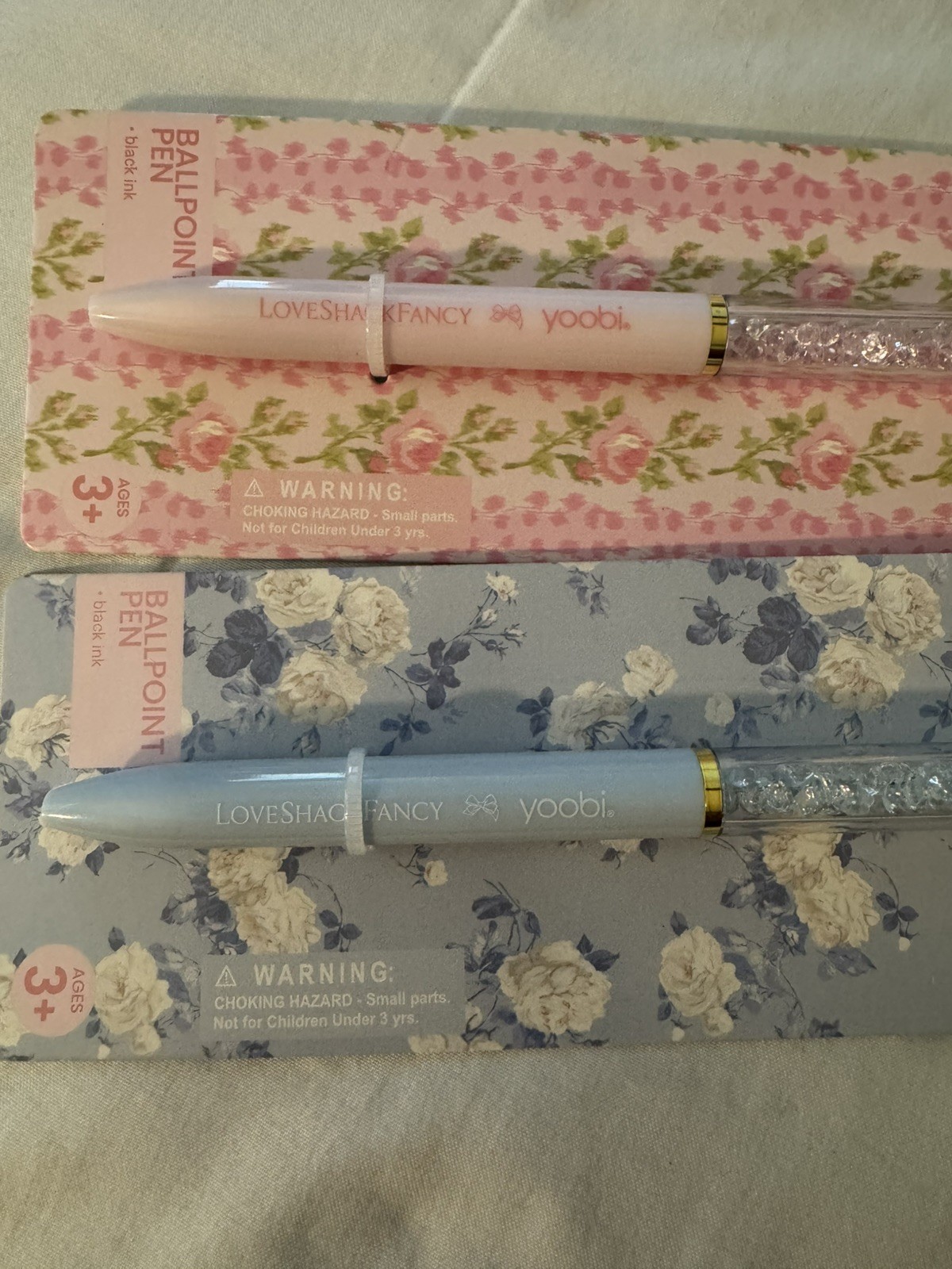 LoveShackFancy x Target yoobi Ballpoint Bow Pen Set New