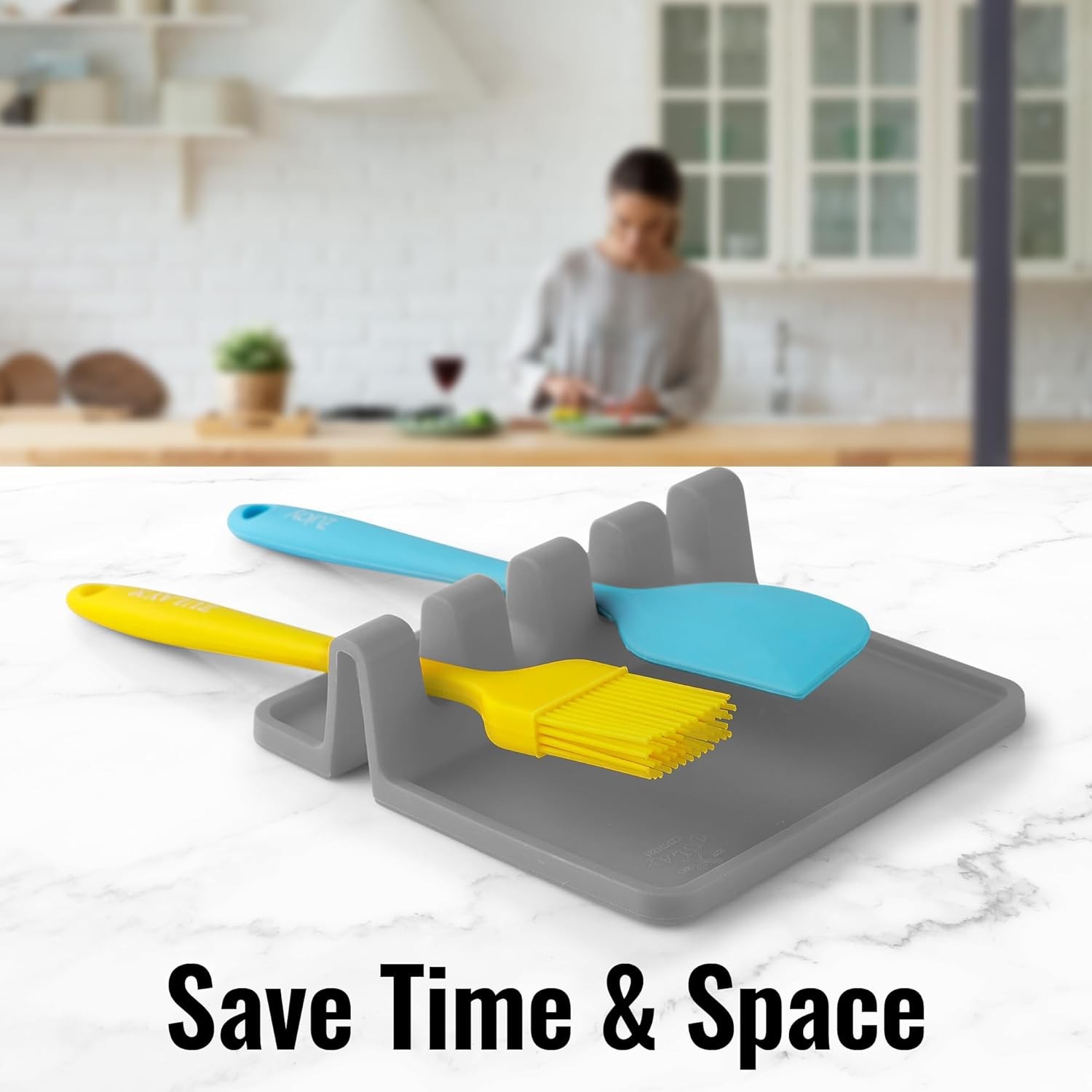 Multi-Utensil Drip Pad, Practical Kitchen Gadget Ideal as Gift