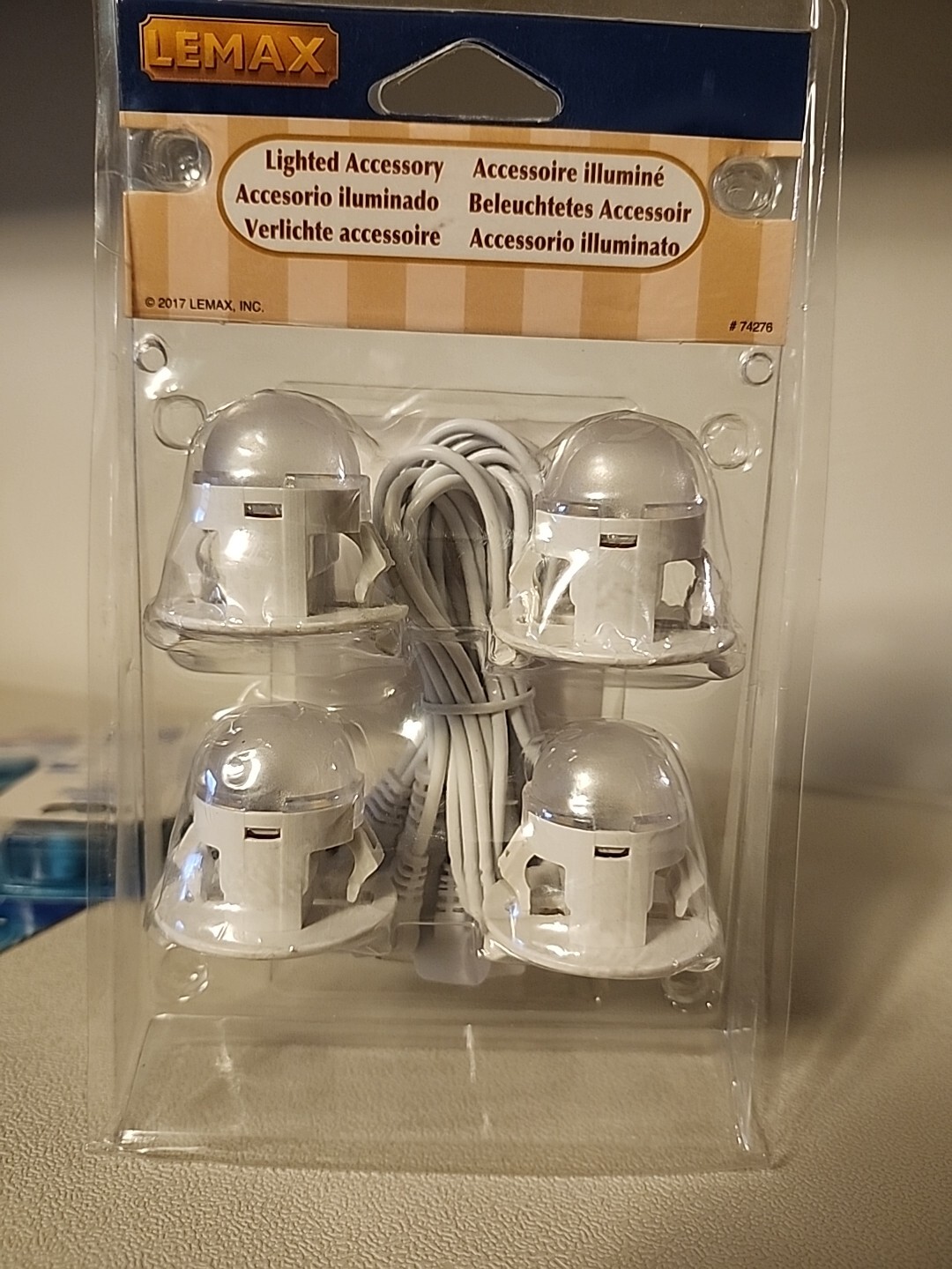 LEMAX 4 LED LIGHT STRING MOONLANDER Add On Kit -retired