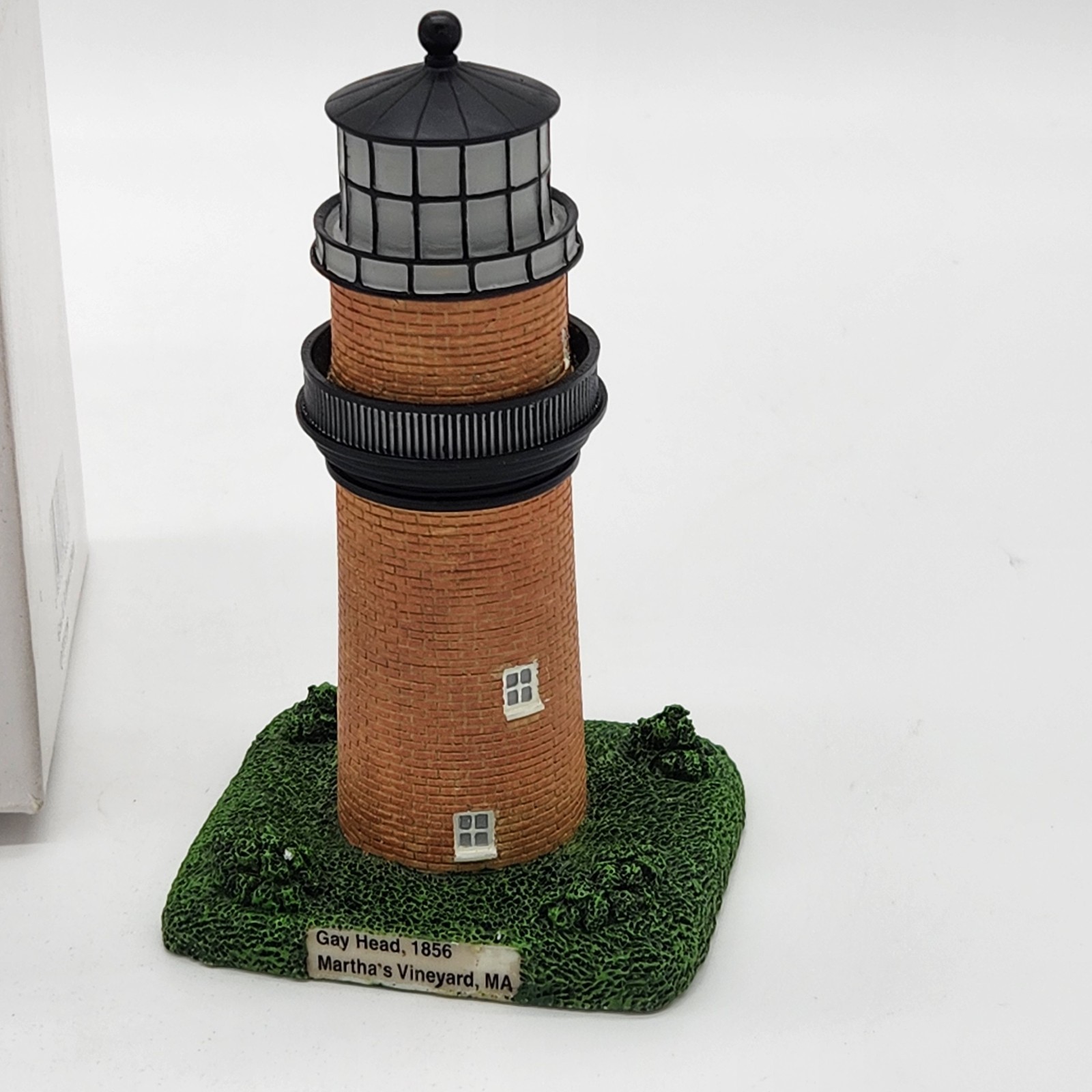 2001 Lefton Historic American Lighthouse GAY HEAD CMM13663 With Box