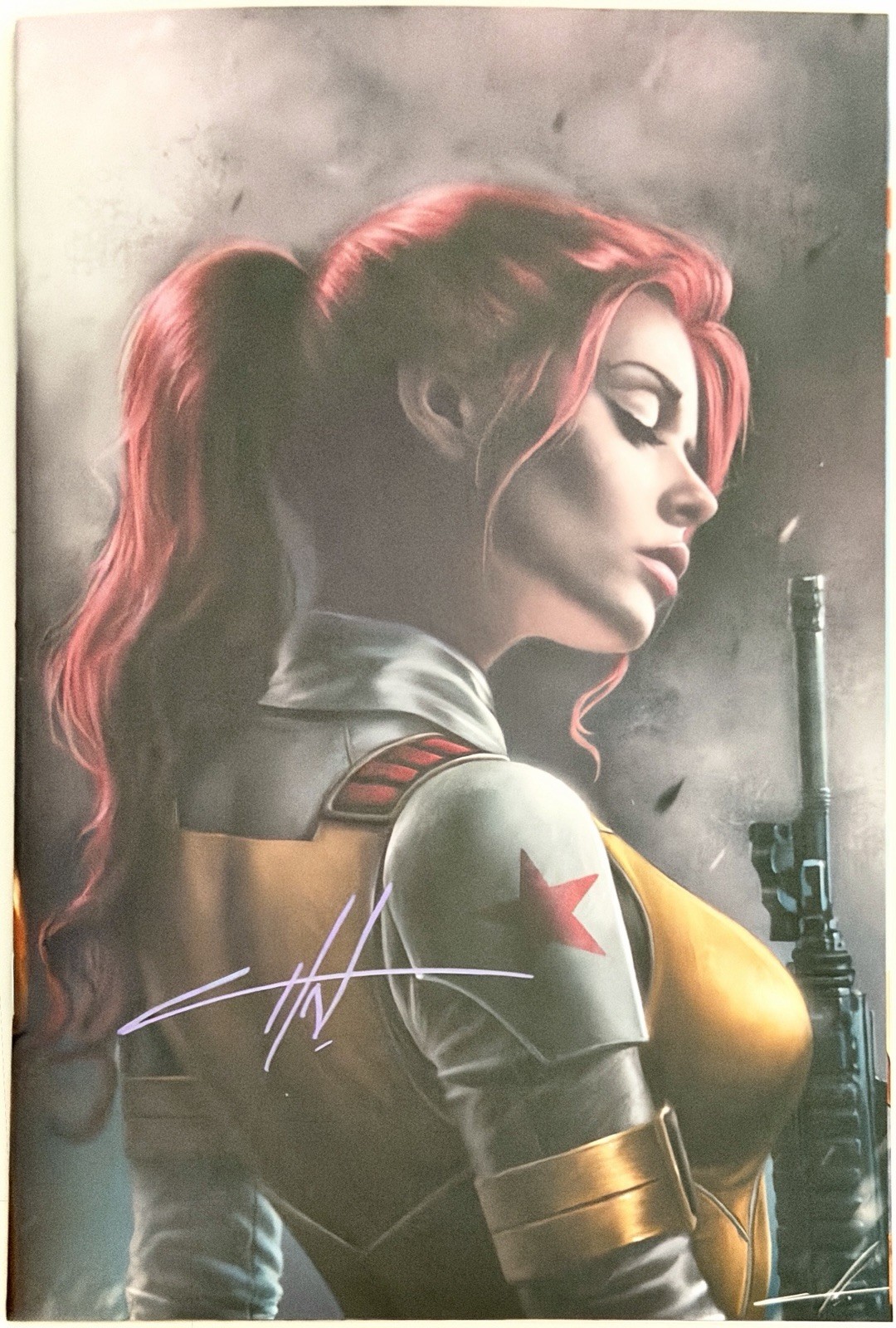 GI Joe #16 – Exclusive Virgin Variant Signed by Carla Cohen w/COA – Scarlett