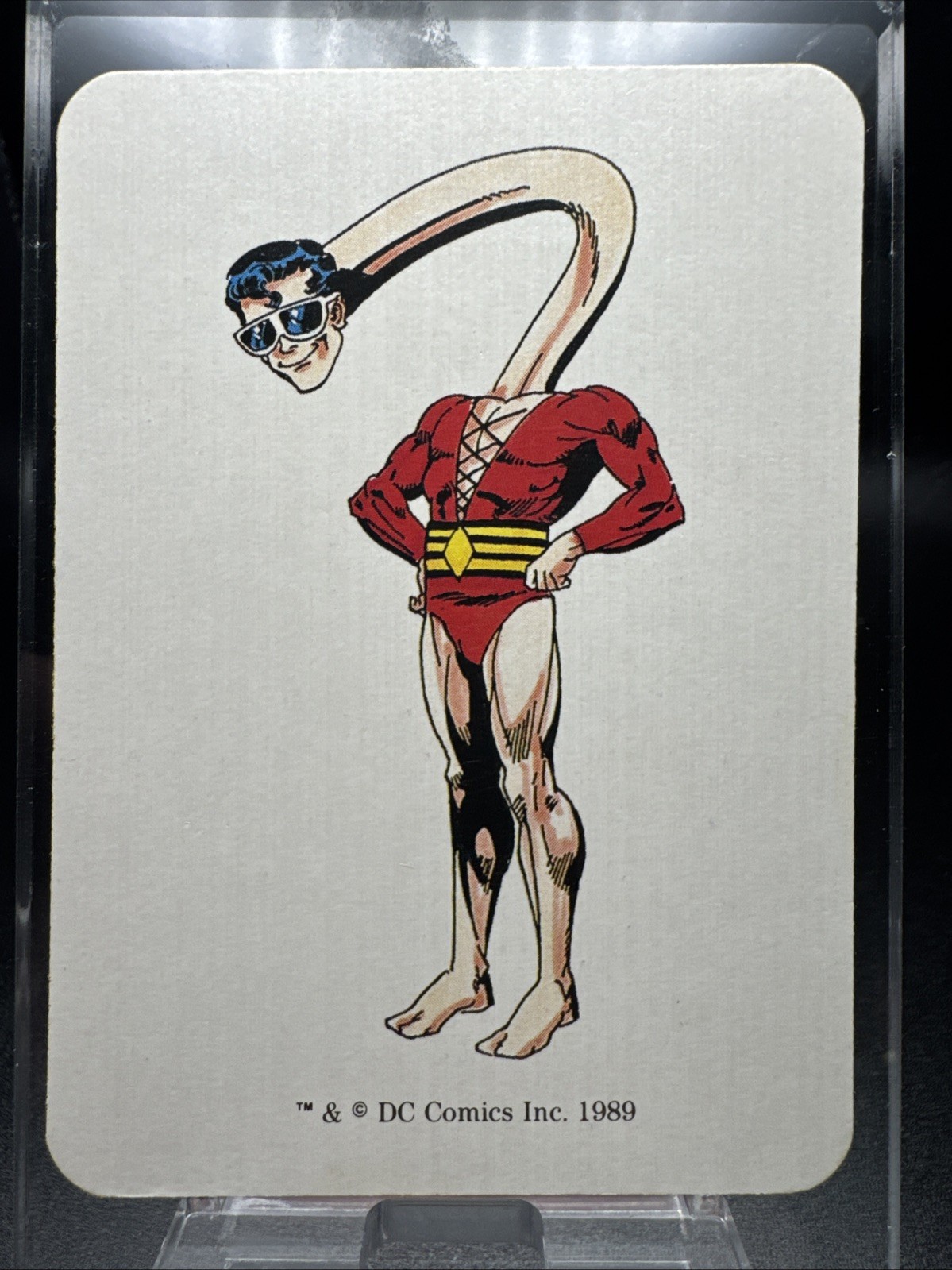 PLASTIC MAN DC Comics Trading card Vintage 1989