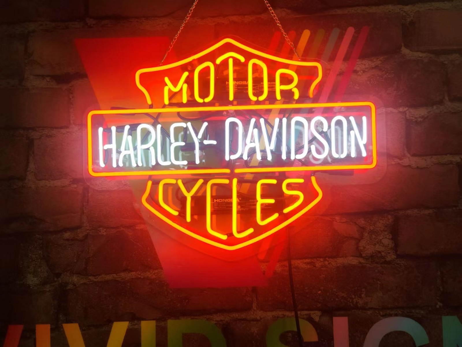 US STOCK 20″x16″ Harley Davidson HD Motorcycles Neon Sign Light Lamp Wall Decor