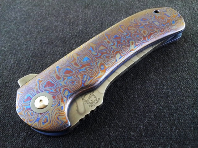 Functional Art: Burchtree Bladeworks Persian Custom Knife in ZirCuTi and Hamon
