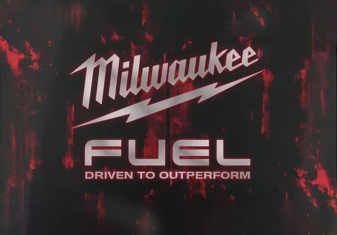 Milwaukee Fuel Driven To Outperform Metal shop sign 8-in X 5.5 in