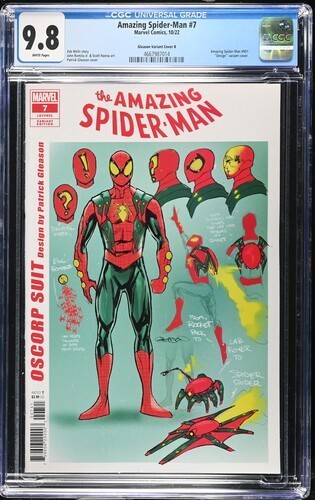 Amazing Spider-Man #7 (#901) Gleason 1:10 Variant Cover B – CGC 9.8 – NM/M!!!