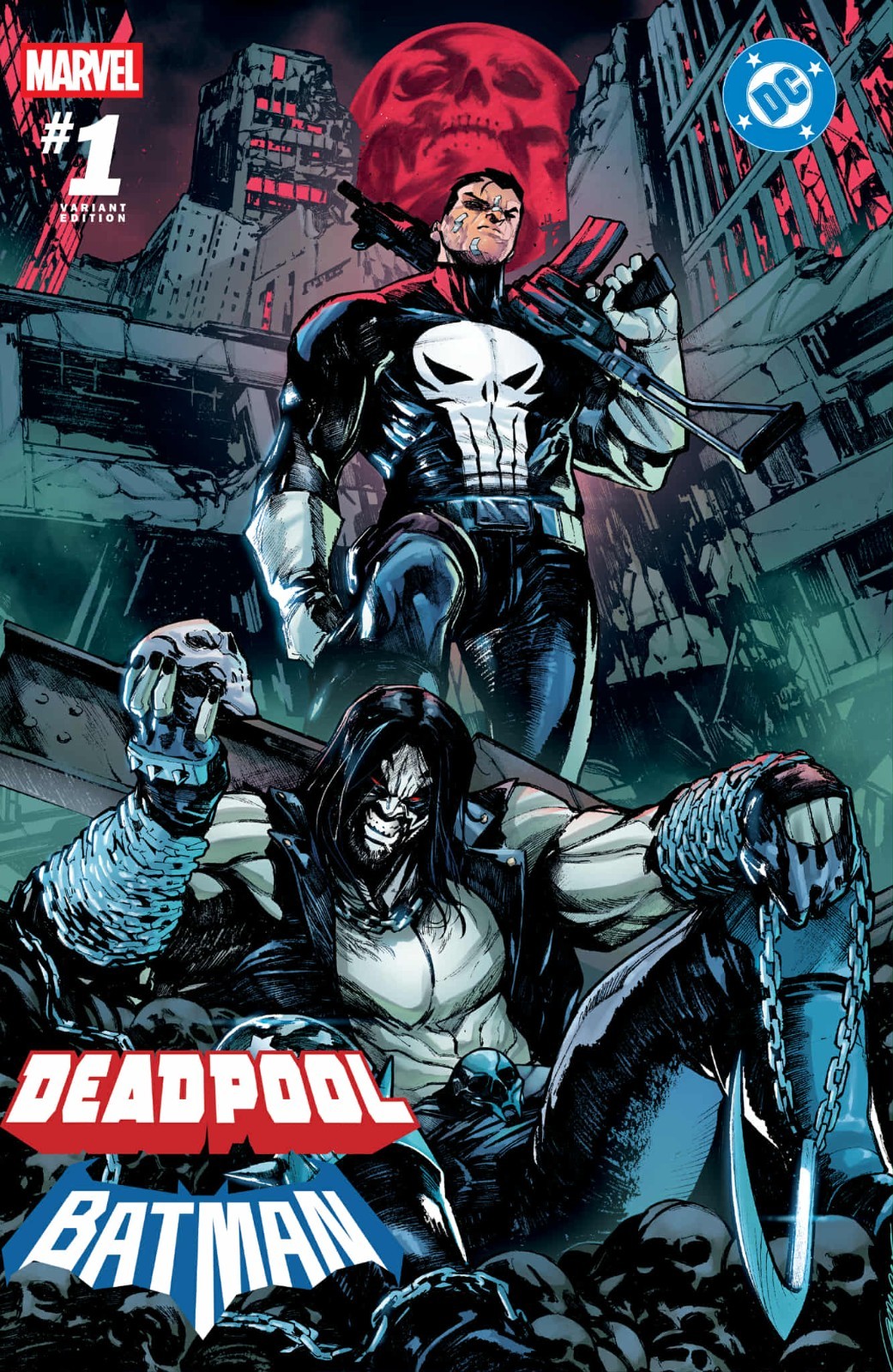 Deadpool/Batman (2025) #1 Alpha Exclusives Alessandro Cappuccio Variant