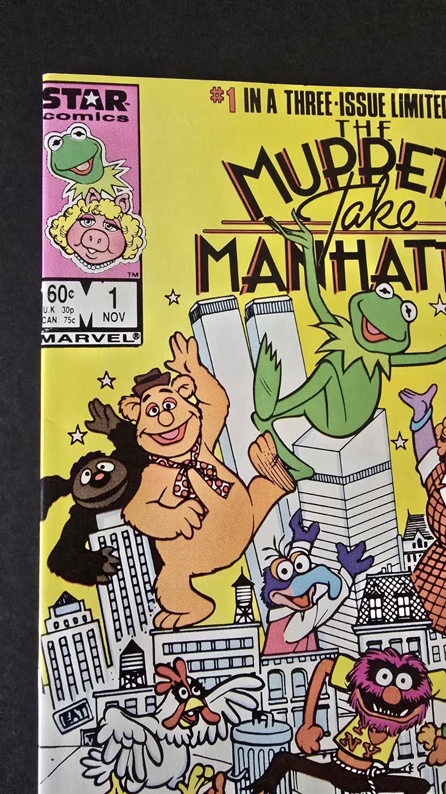 Marvel Star Comics Muppets Take Manhattan #1 (1984) 1st Star Comics Published NM