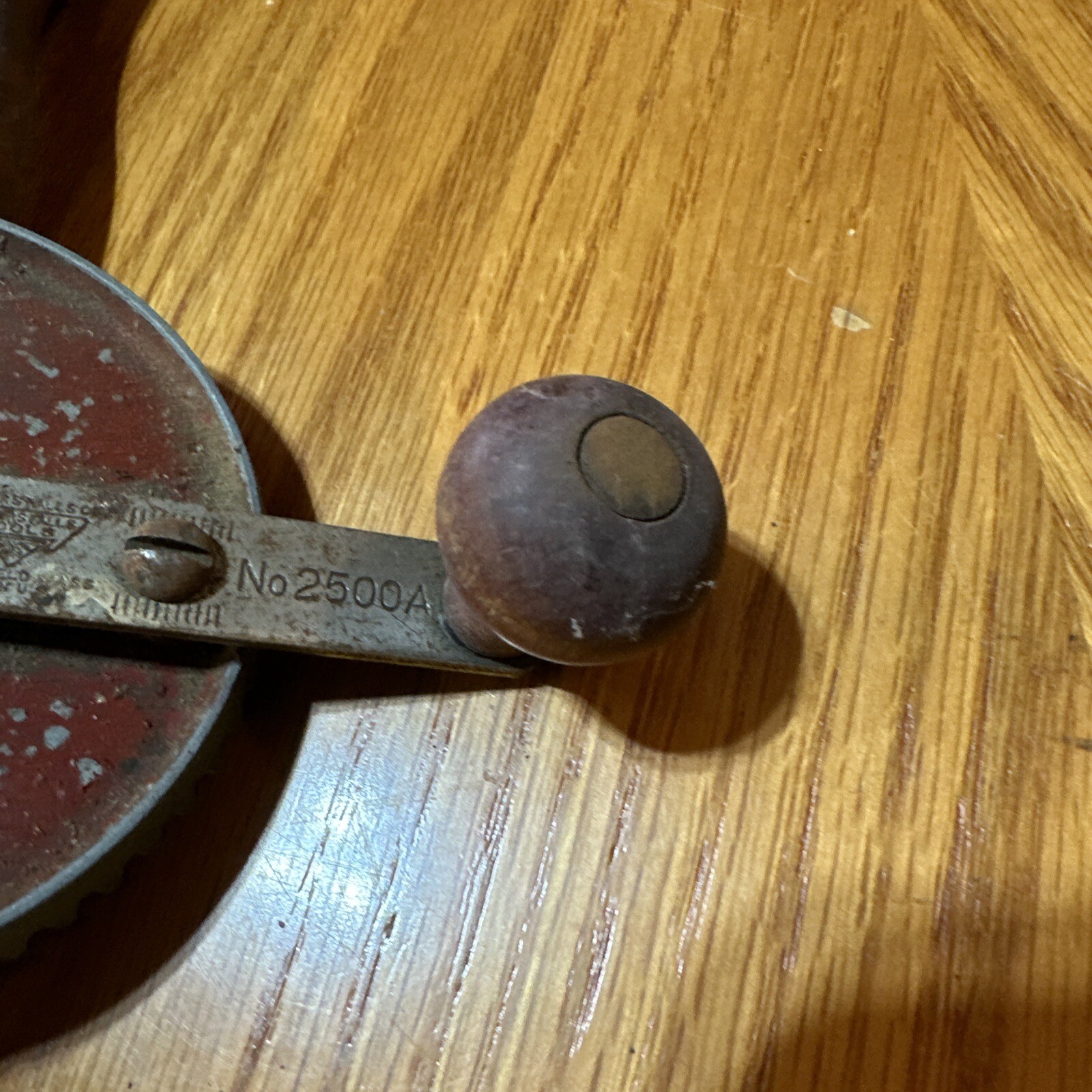 Vintage Miller-Falls No 2500C Hand Crank Drill Egg beater Style Uncleaned