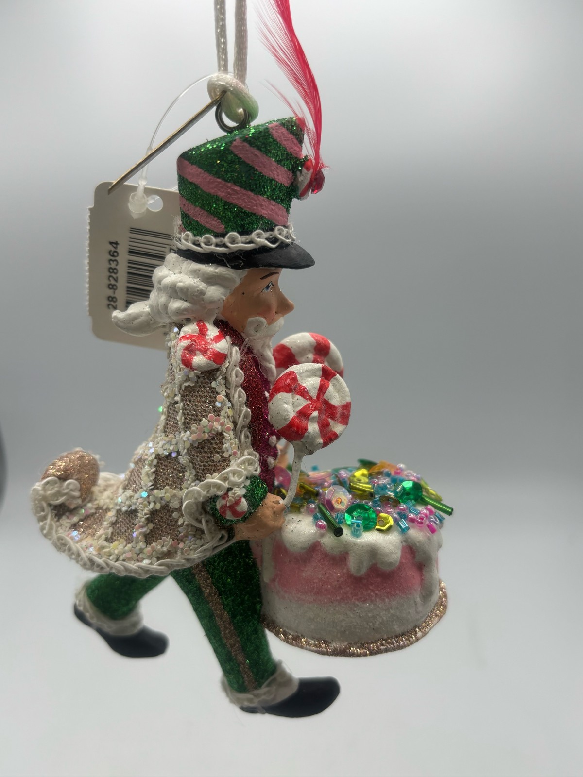 Katherine’s Collection Sweet Christmas Nutcracker Ornament Candy Cake #28-828364