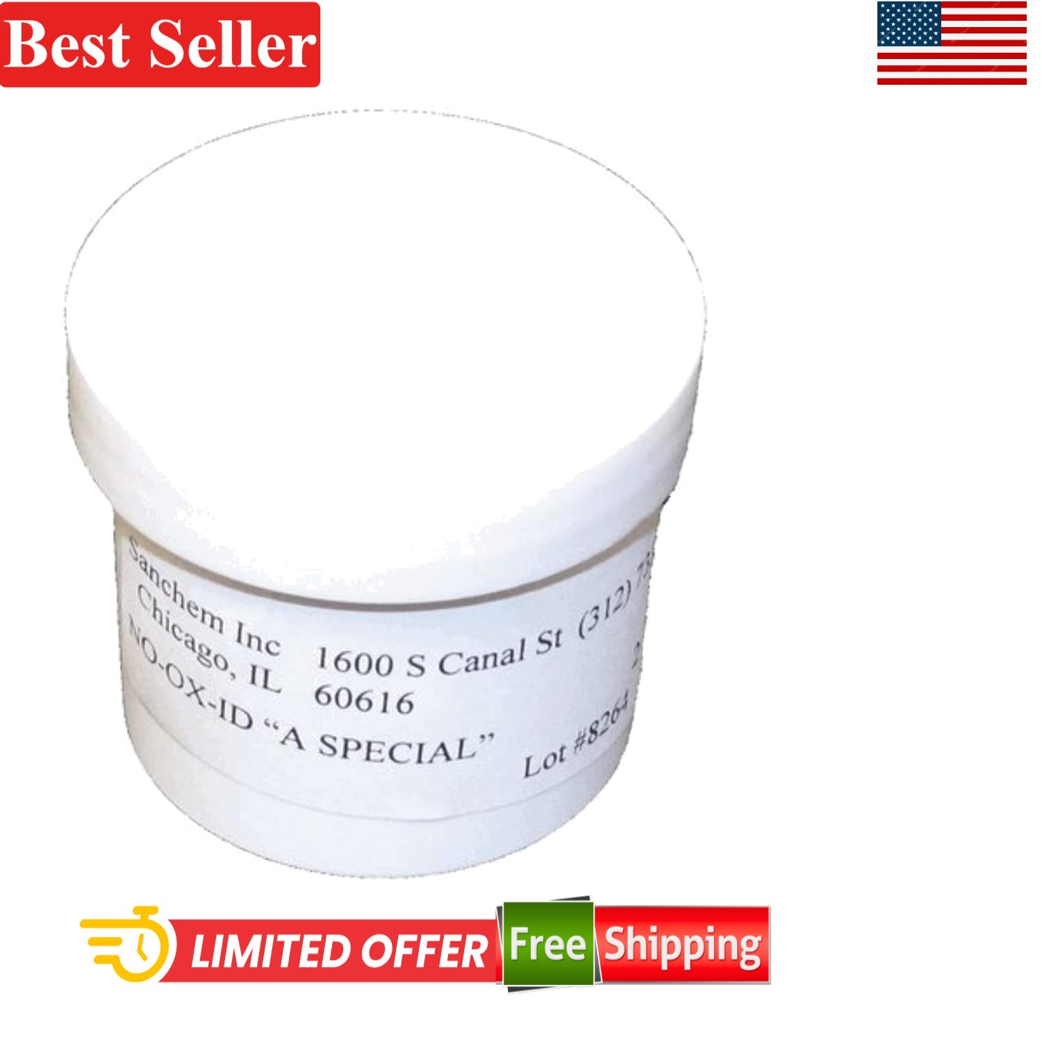 Electrical Contact Grease 2oz Conductive Lubricant for Metals Suitable for Al…