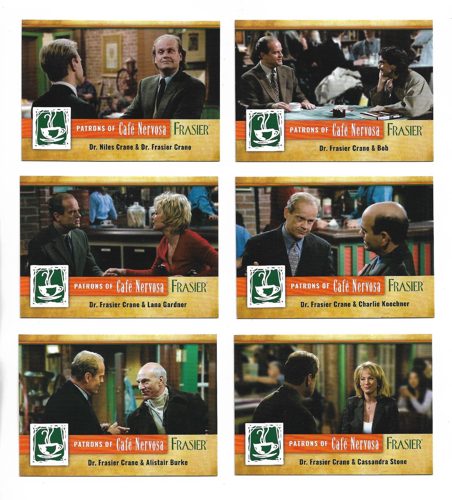 Frasier Premiere Edition Complete Mini Master Set Binder Case Topper Rewards