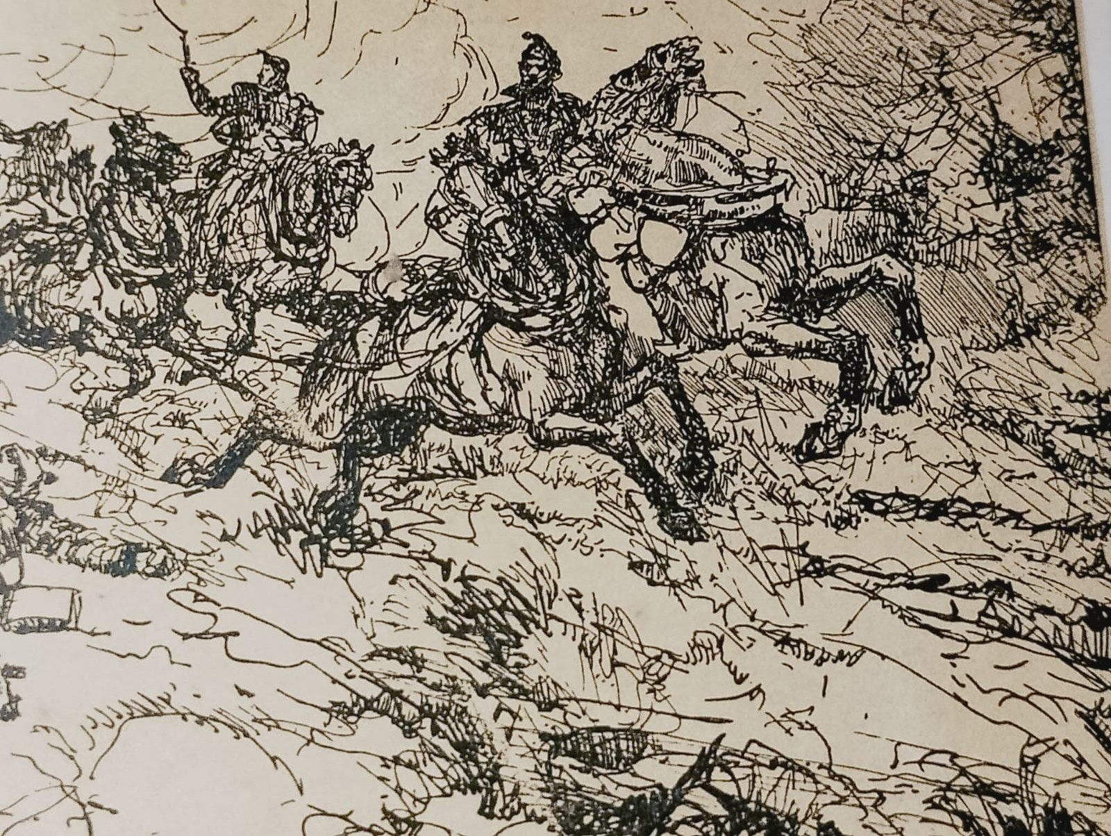 WWI Postcard Artillerie Armee Belge Signed by A. Bastien – Antique Military Art