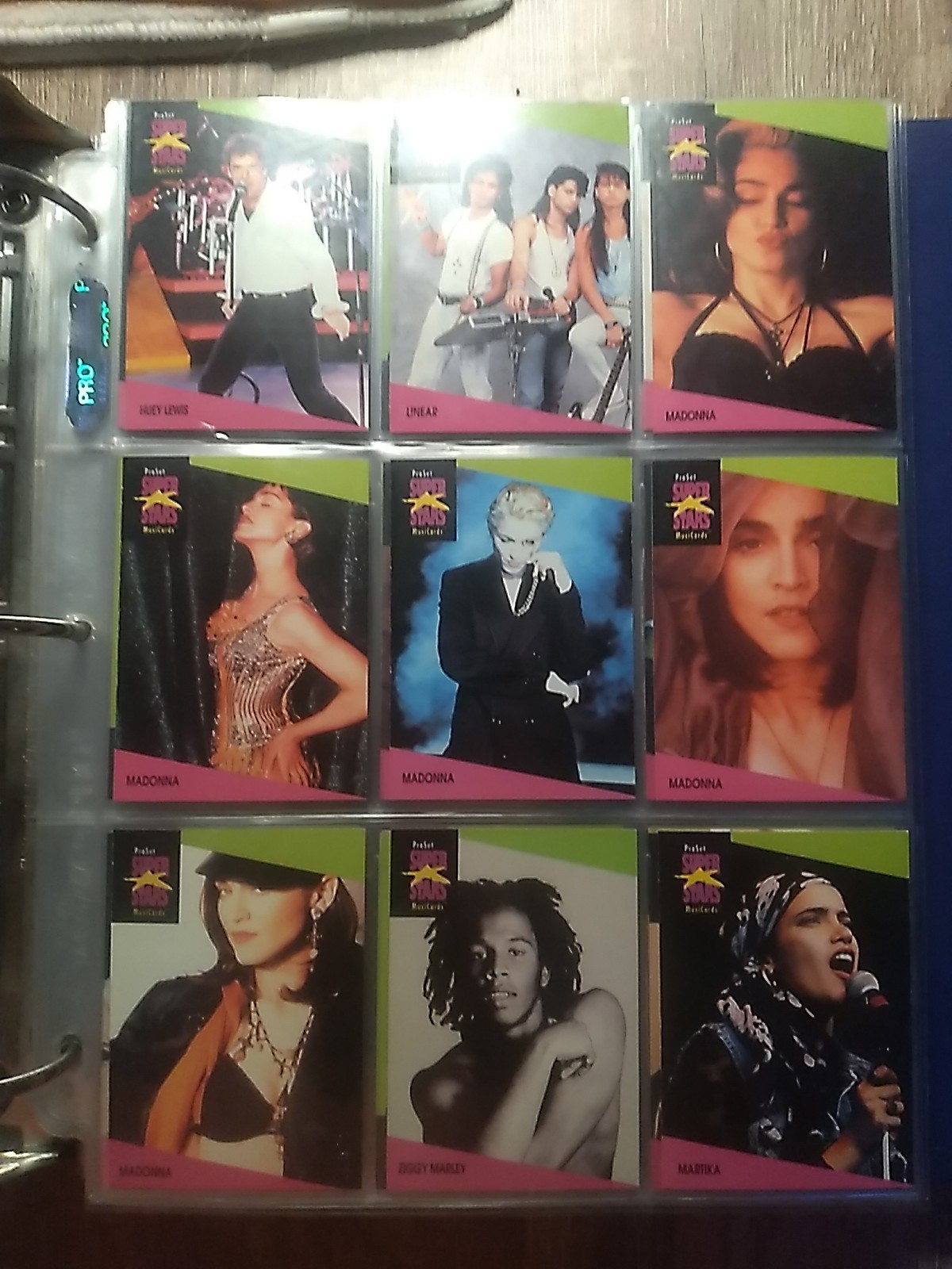 ProSet Musicards 1991 SuperStar Set
